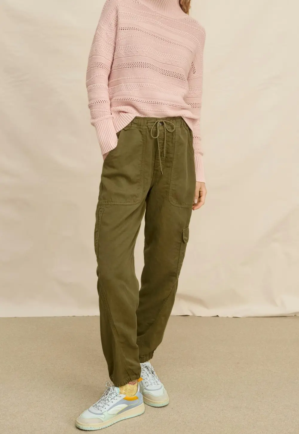 Cargo trousers
Lyocell & linen