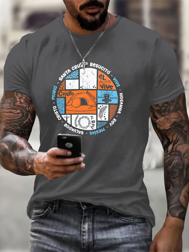 Men'S T-Shirt Santa Cruz Resucito Apostolic Gifts T-Shirt