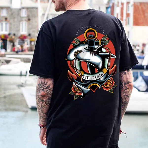 Bitter Oath Print Men's T-shirt