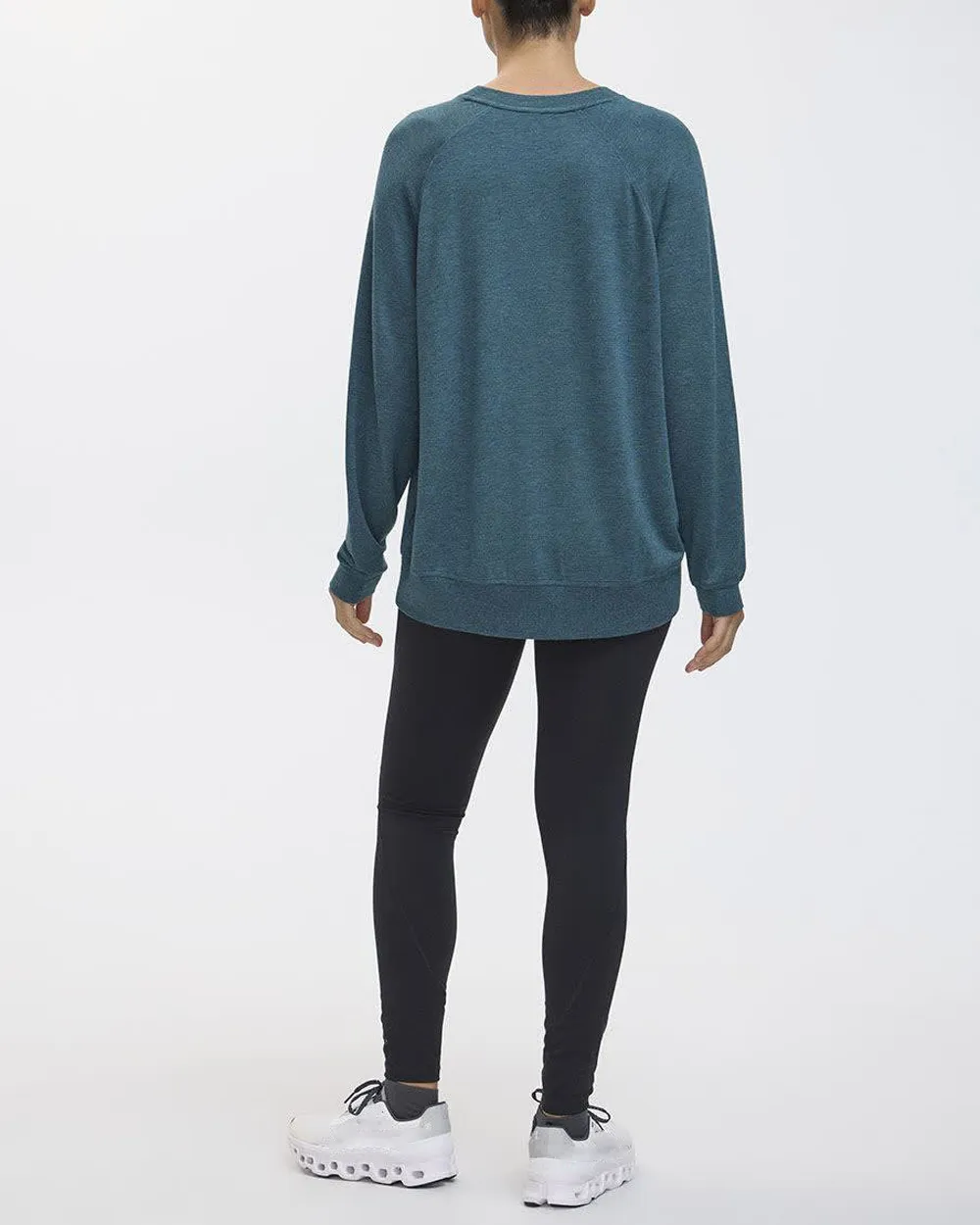 Long-Sleeve French Terry Sweatshirt - Hyba