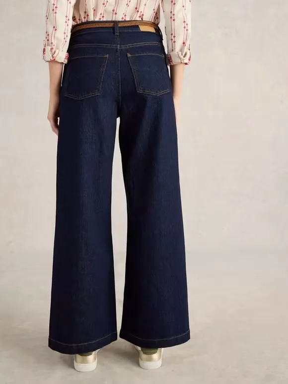 Full Length Ayla Wide Leg Jean