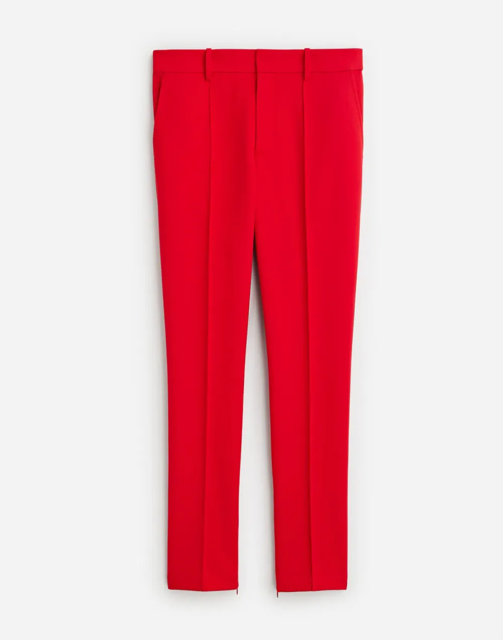 Mid-Rise Slim Ankle Pant