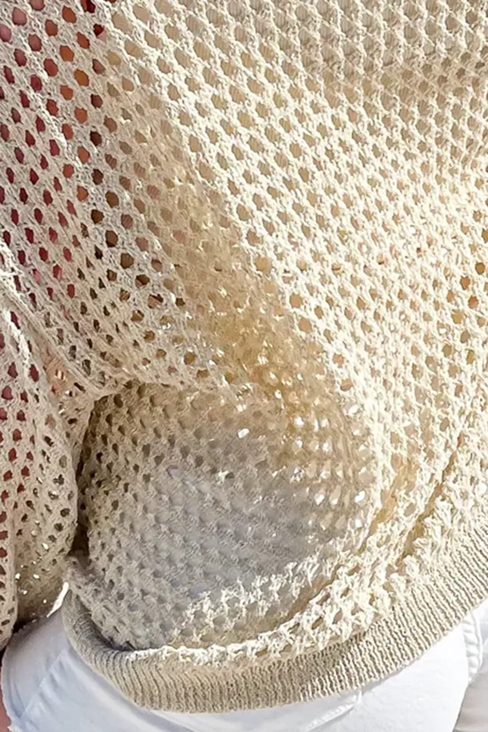 Hollow resort style Sweater