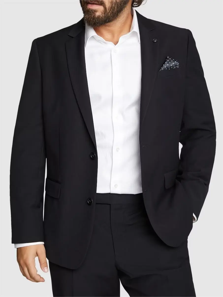 BLACK RAYMOND 2B SUIT JACKET