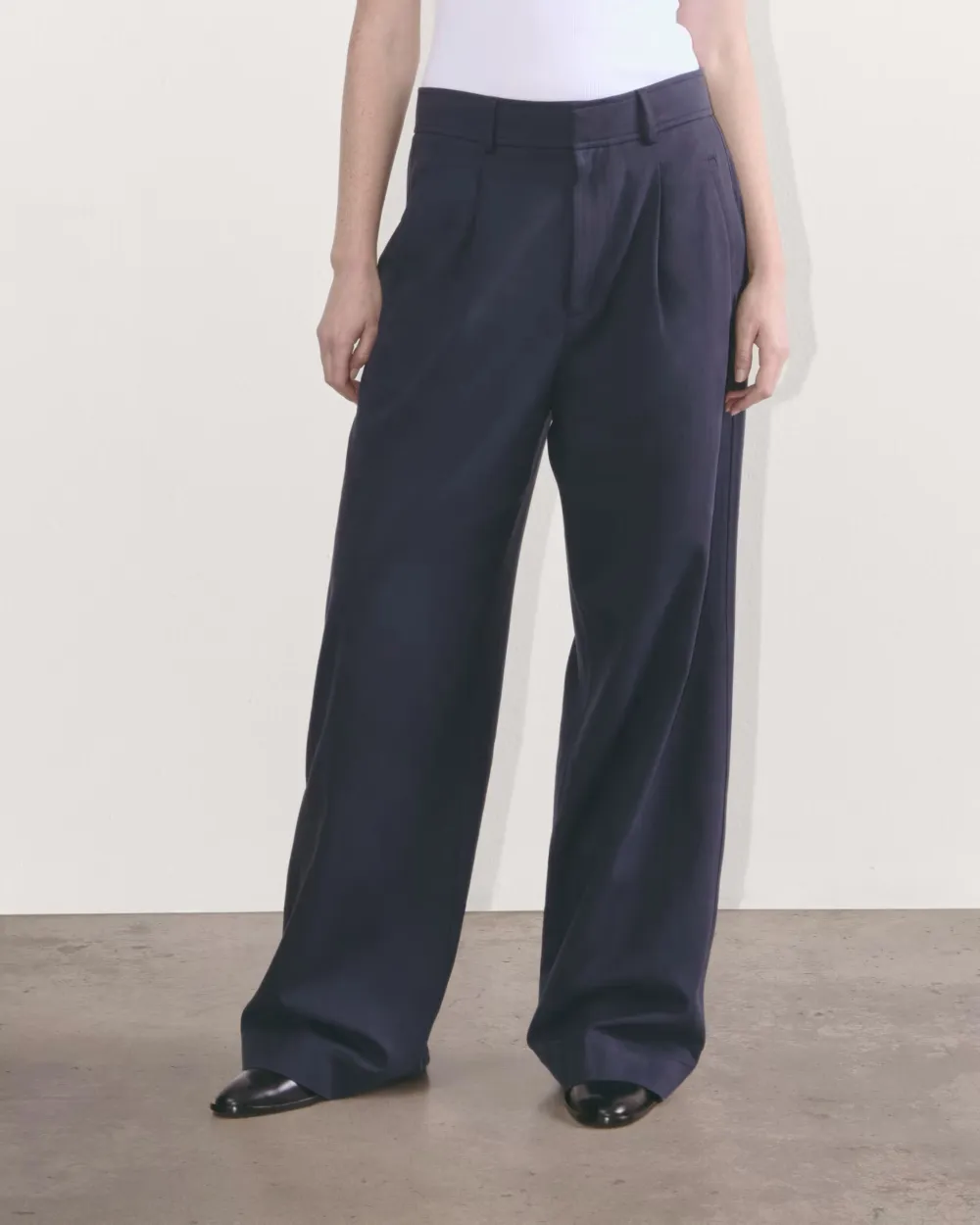 The Draper Pleated Pant in Buttersmooth