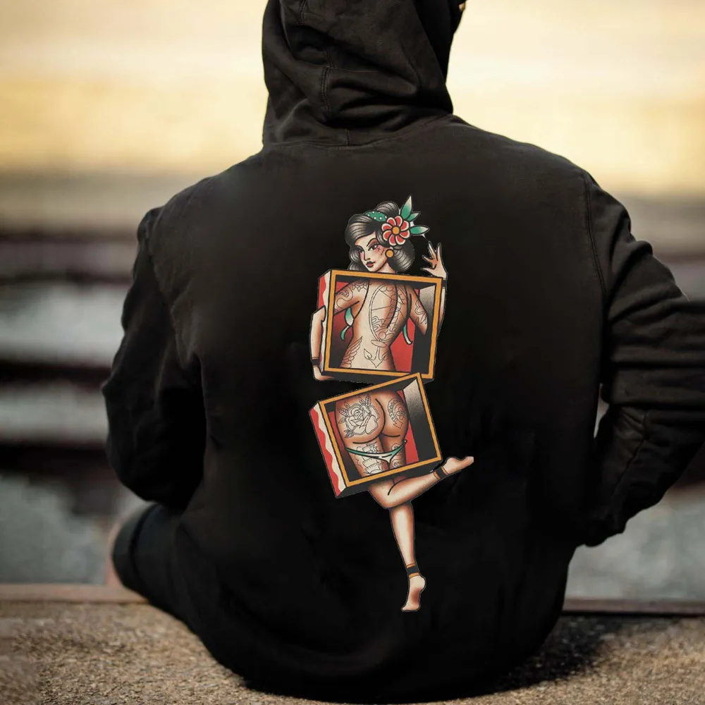 Show Time Printed Men's Hoodie