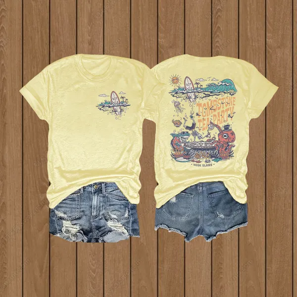 Tombstone Tea Party T-Shirt