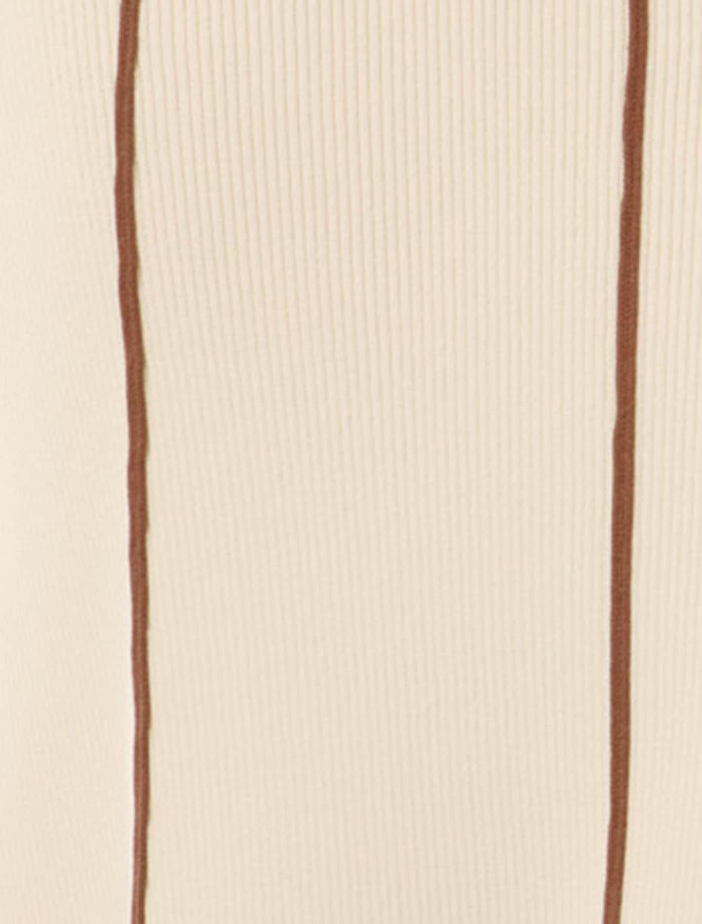 Miley Contrast Detail Midi Dress