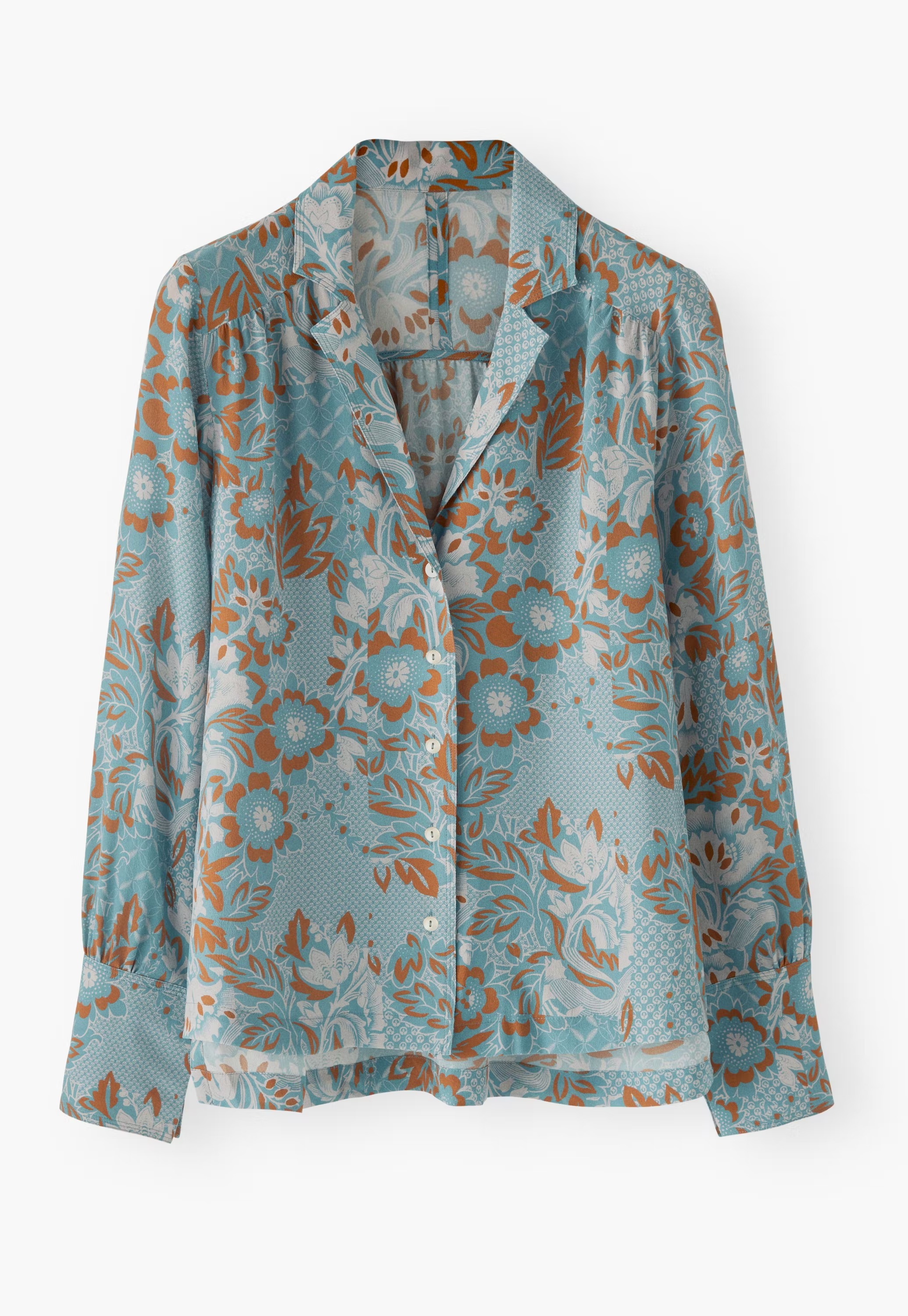 Printed shirt
Silk crepe de chine