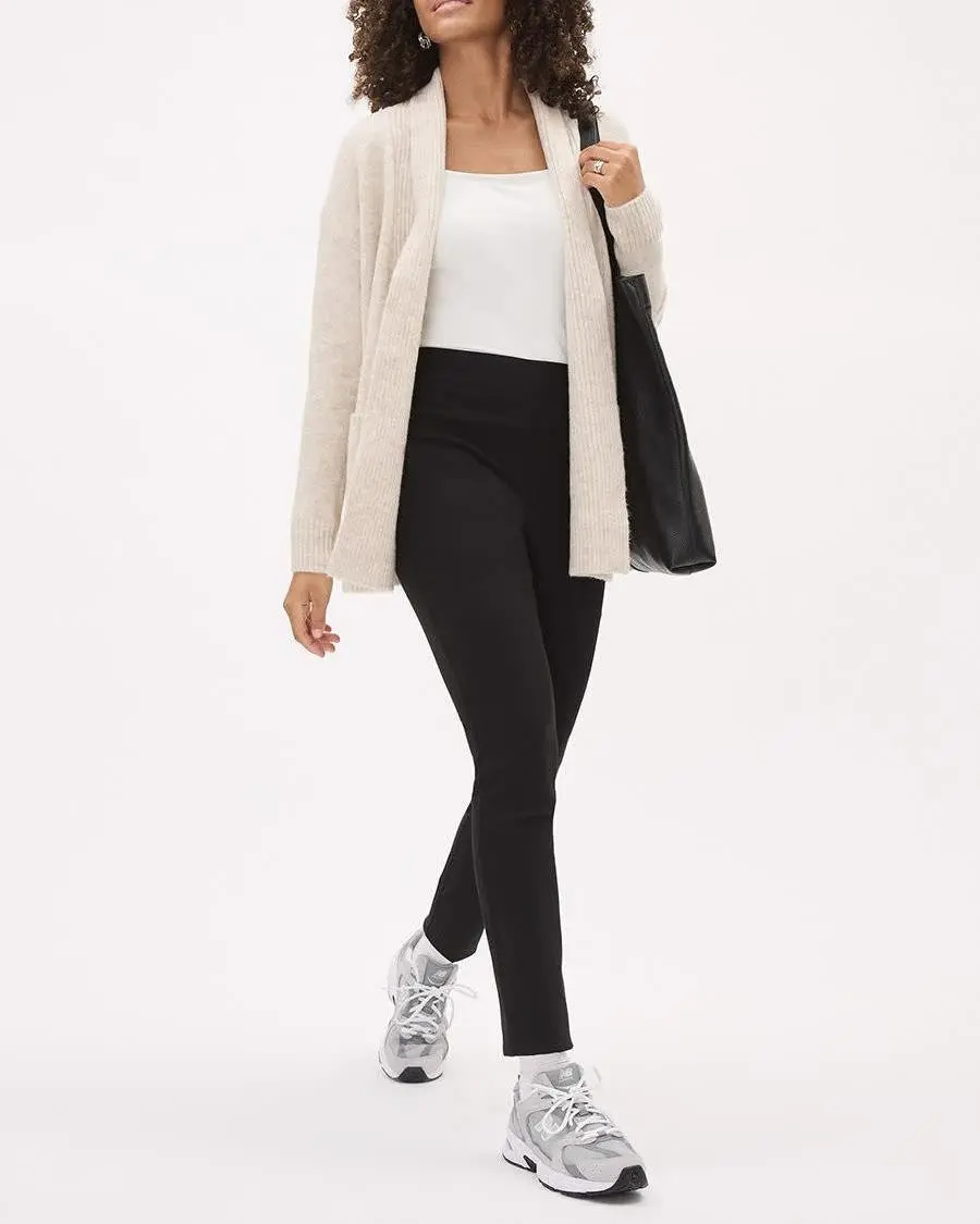 High-Rise Long Slim-Leg City Legging Pant