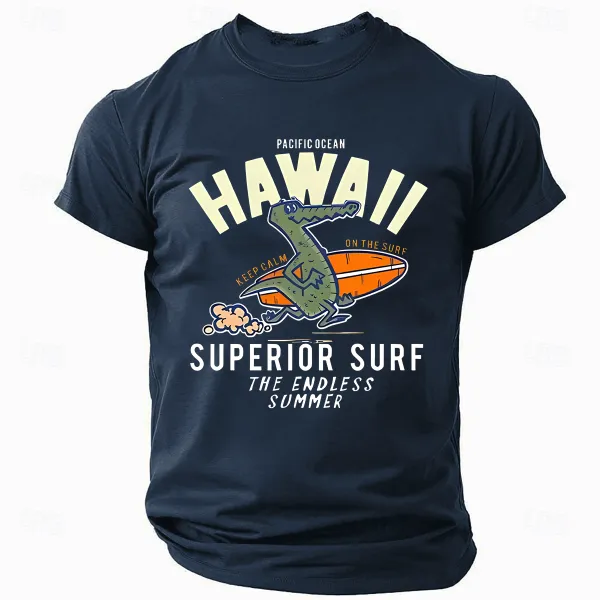 Wellcoda Hawaii Surf Paradise T-Shirt
