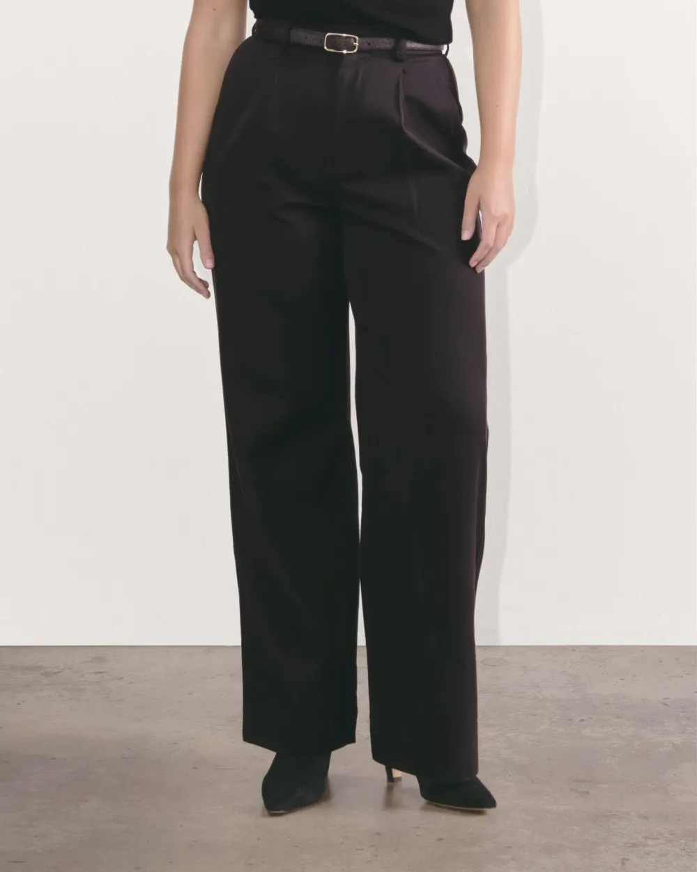 The Draper Pleated Pant in Buttersmooth