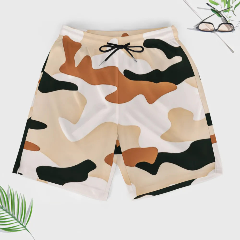 Various Colors Camouflage Sports Beach Shorts