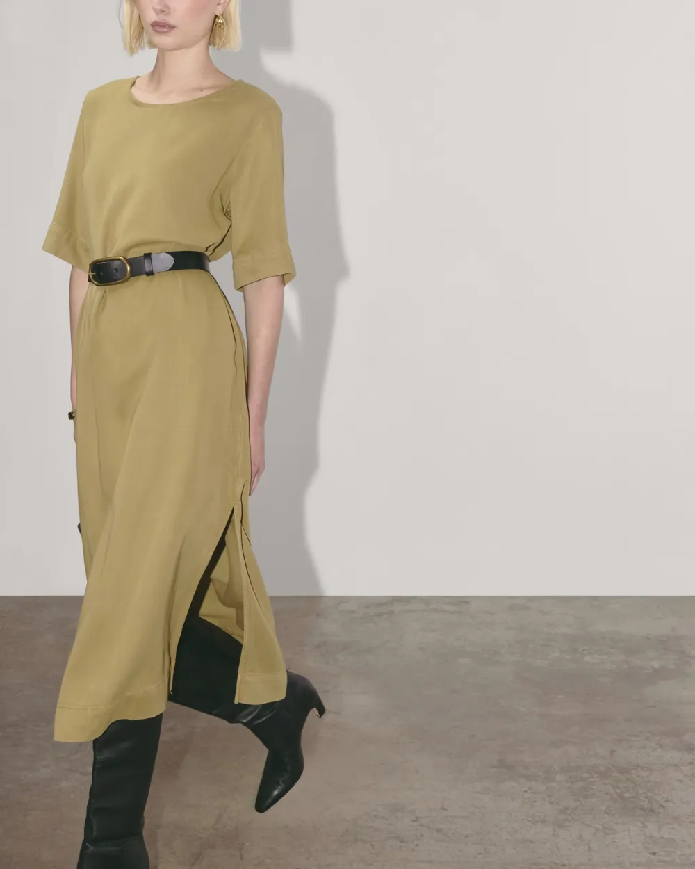 The Relaxed T-Shirt Dress in Buttersoft