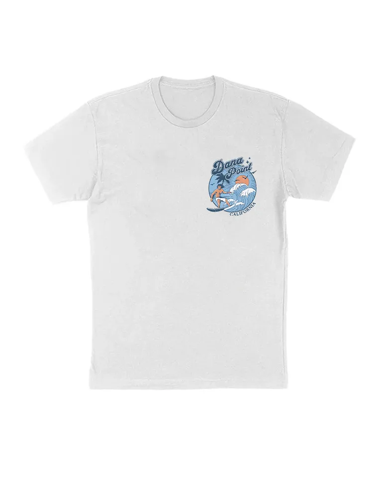 1970S Vintage Surfing Dana Point, California Retro Sunset // Old School Surfer // Surf California T-Shirt