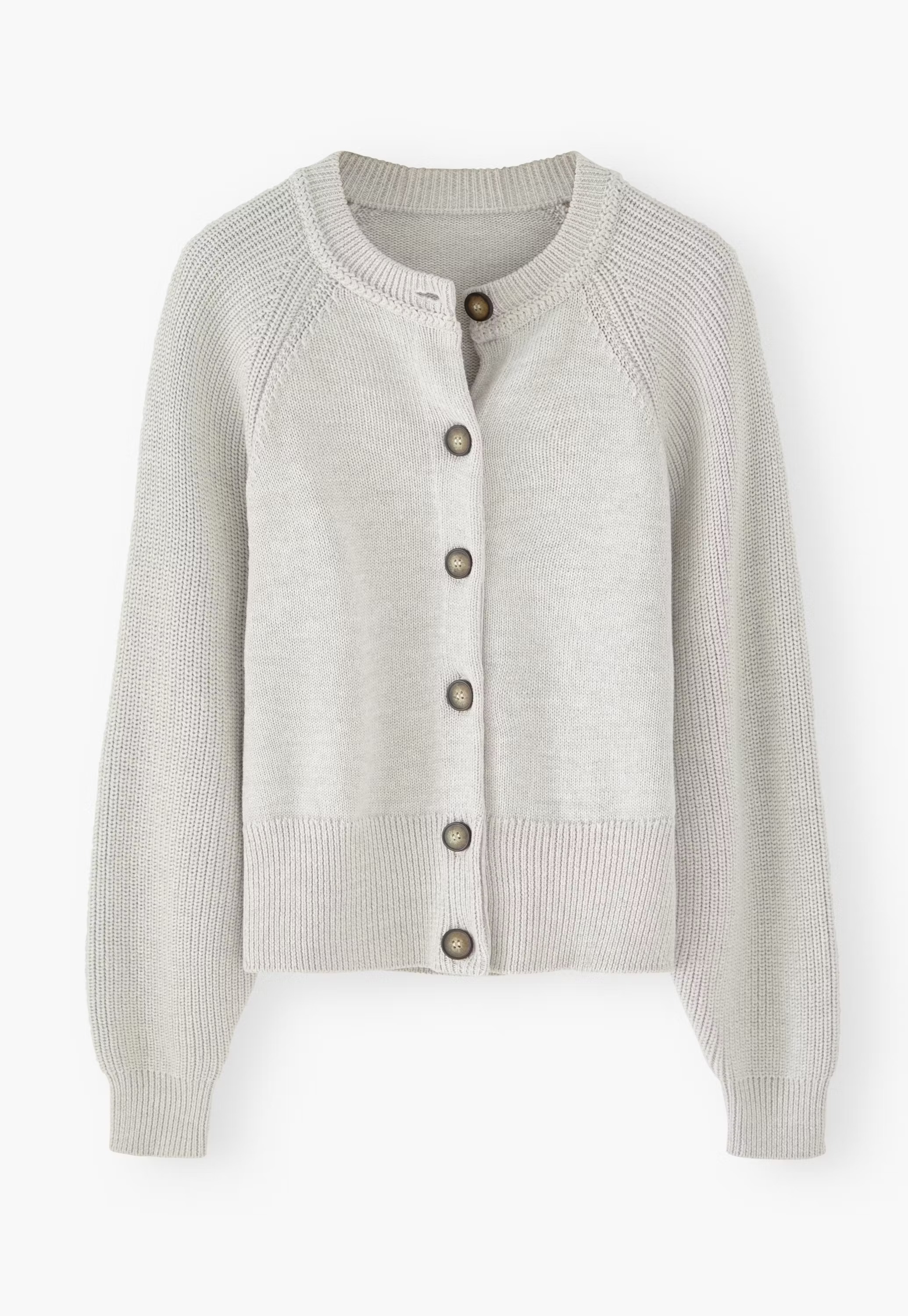 Batwing cardigan
Wool & organic cotton