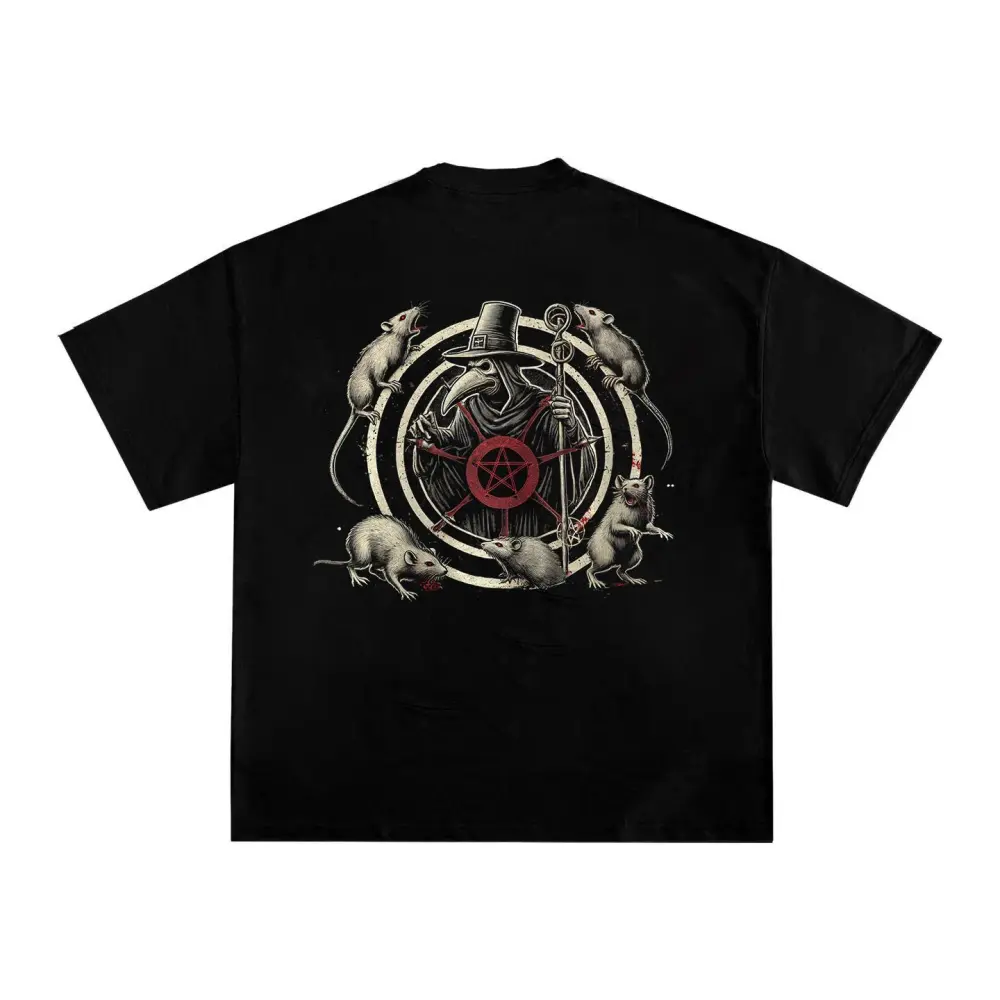 Bubonic Plague Printed Men's T-shirt