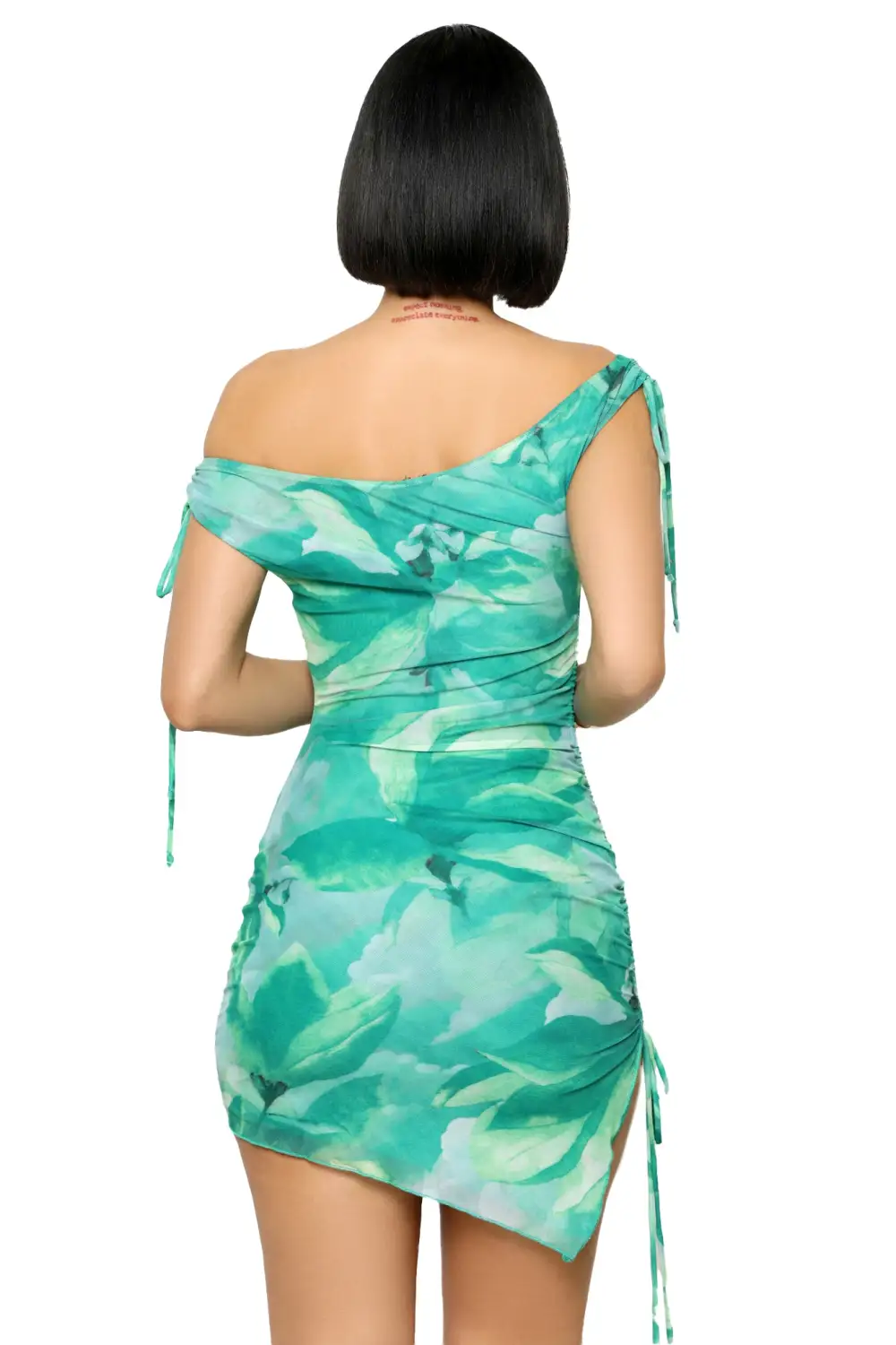Enjoy The View Mini Dress (Teal)- FINAL SALE