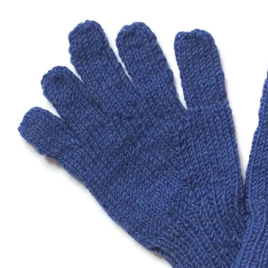 plain wool gloves