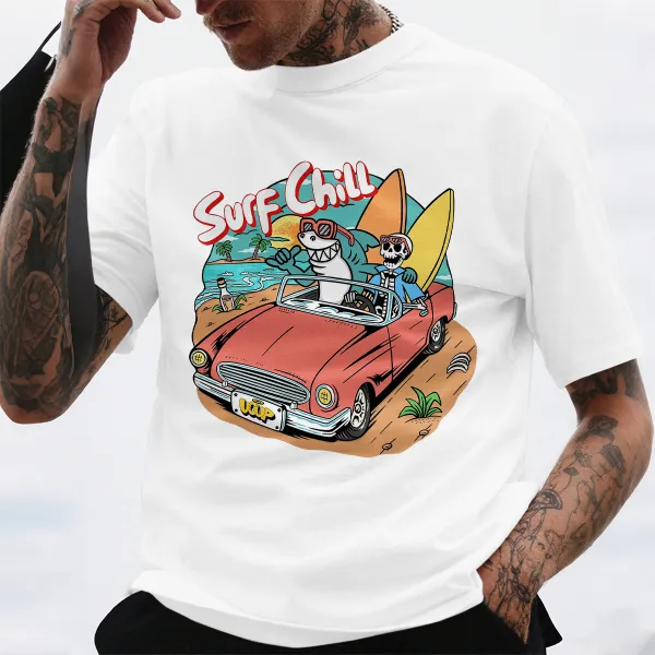 Skull Trip To The Beach T-Shirt