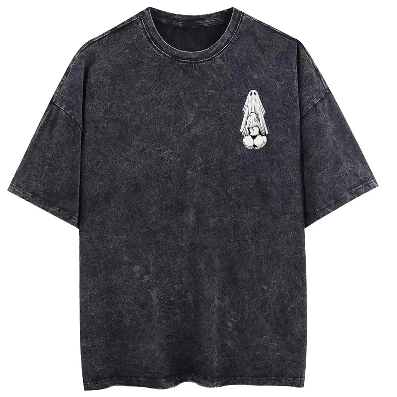 Dirty Love Printed Oversize Washed T-Shirt