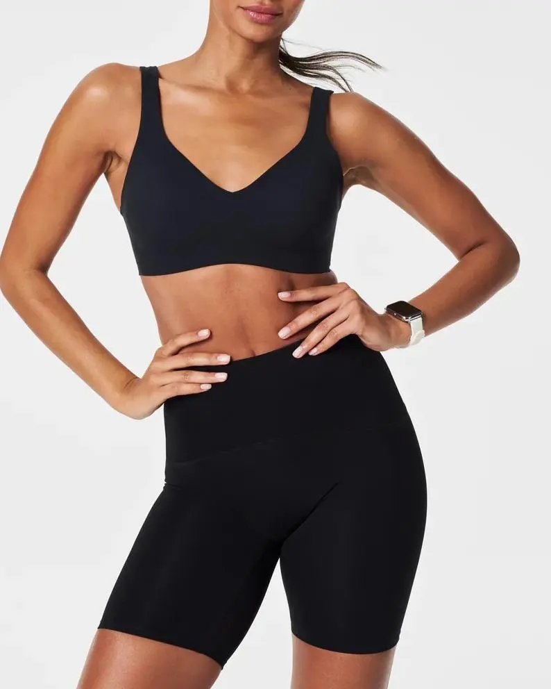 Very Black Low Impact Sports Bra