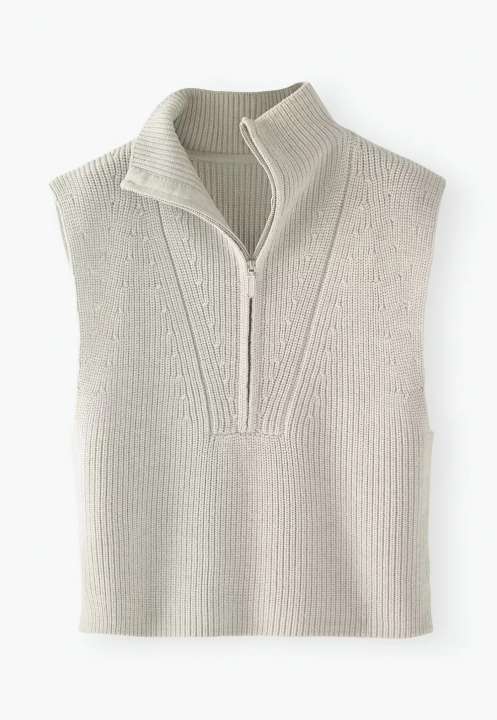 Sleeveless sweater
Merino wool