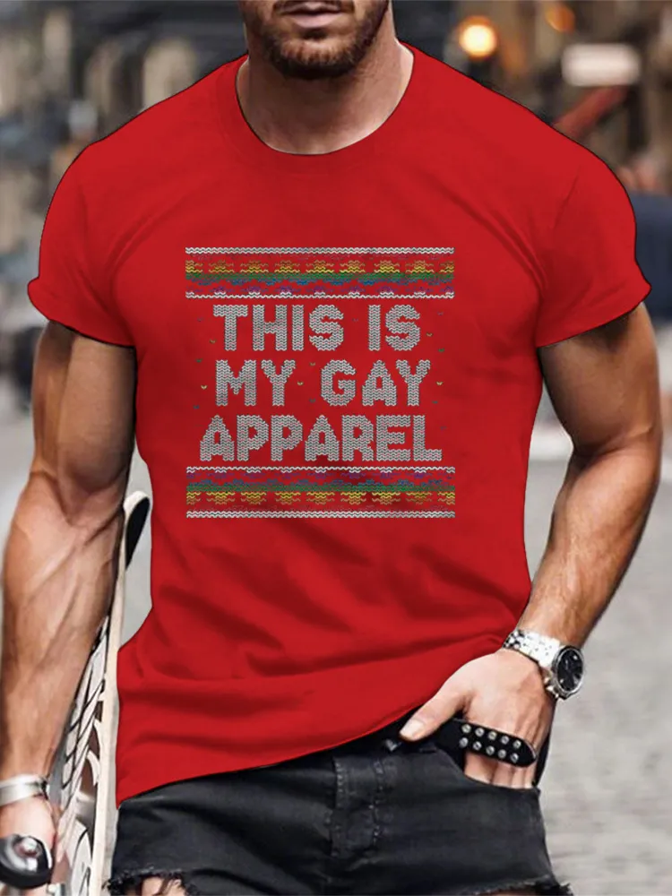 This Is My Gay Apparel Men/Unisex T-Shirt