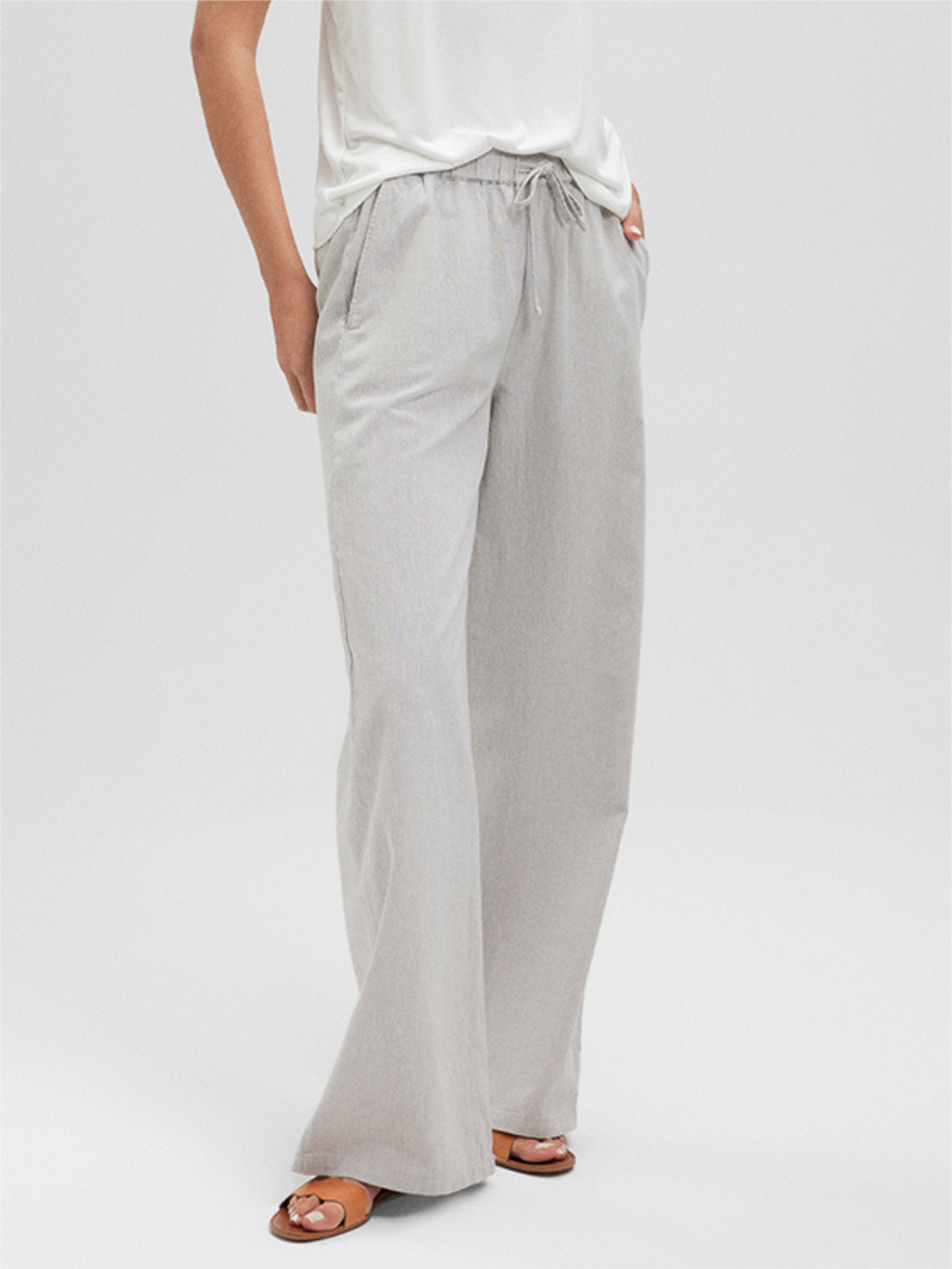 Woven Straight Leg Pants