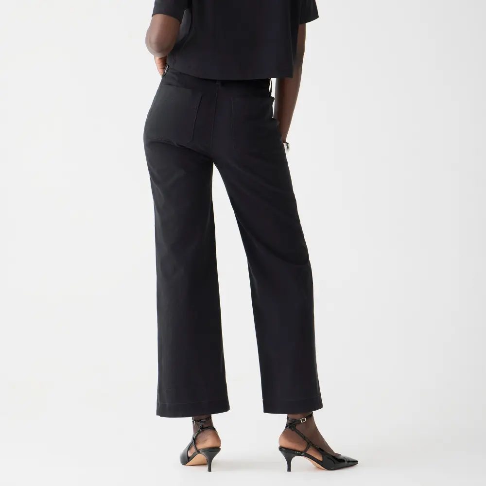 Sailor slim wide-leg chino pant