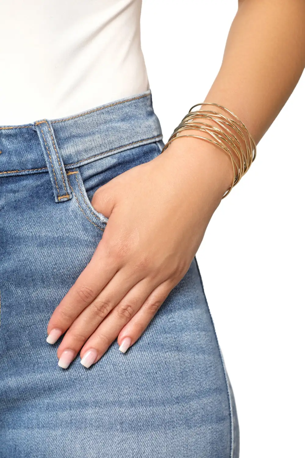 She’s Stacked Gold Bracelet