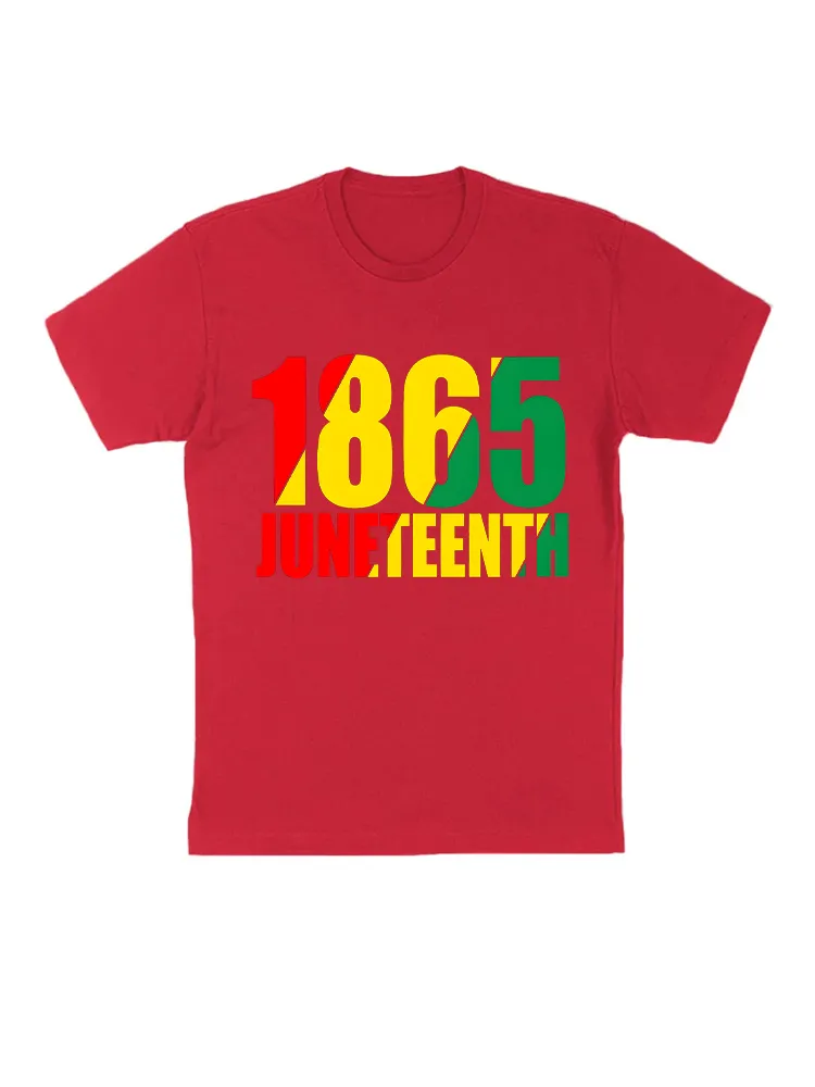 Men'S 1865 Printed Crew Neck T-Shirt