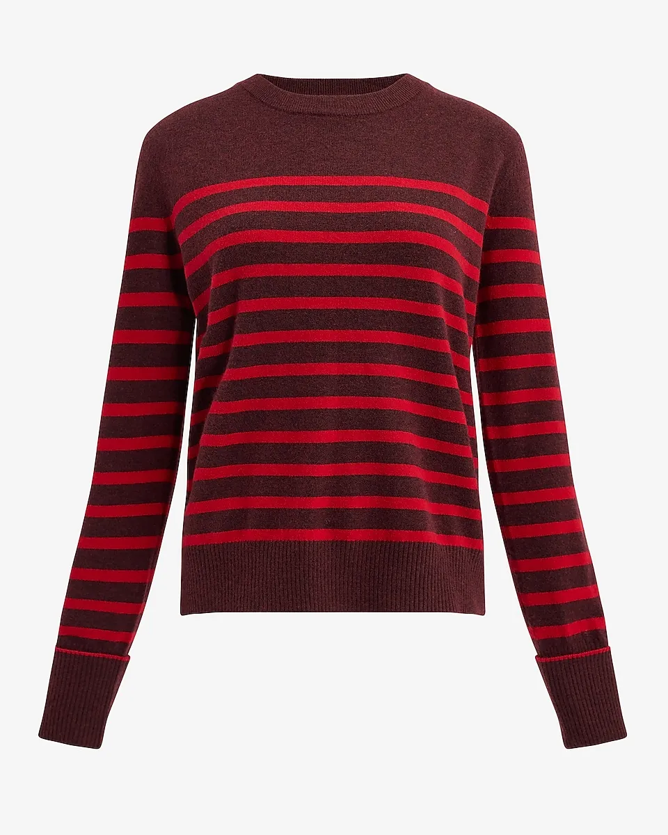 Striped Crew Neck Sweater