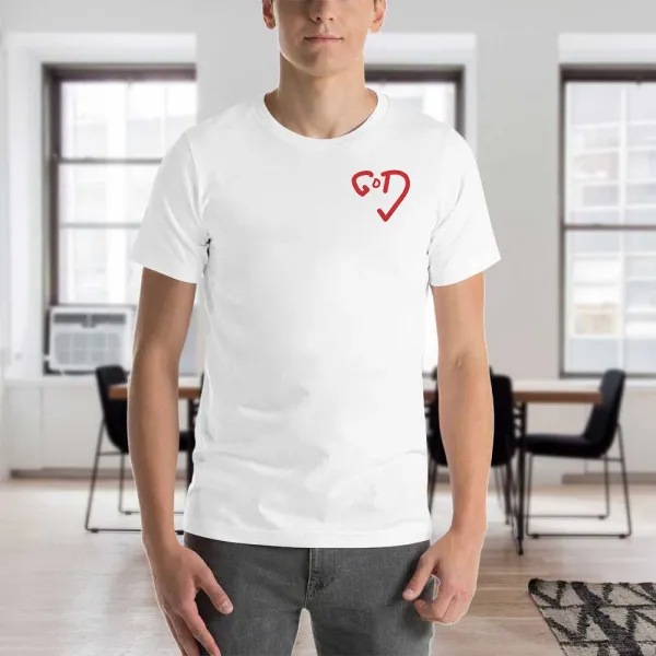 Men'S T-Shirt God Heart Tee
