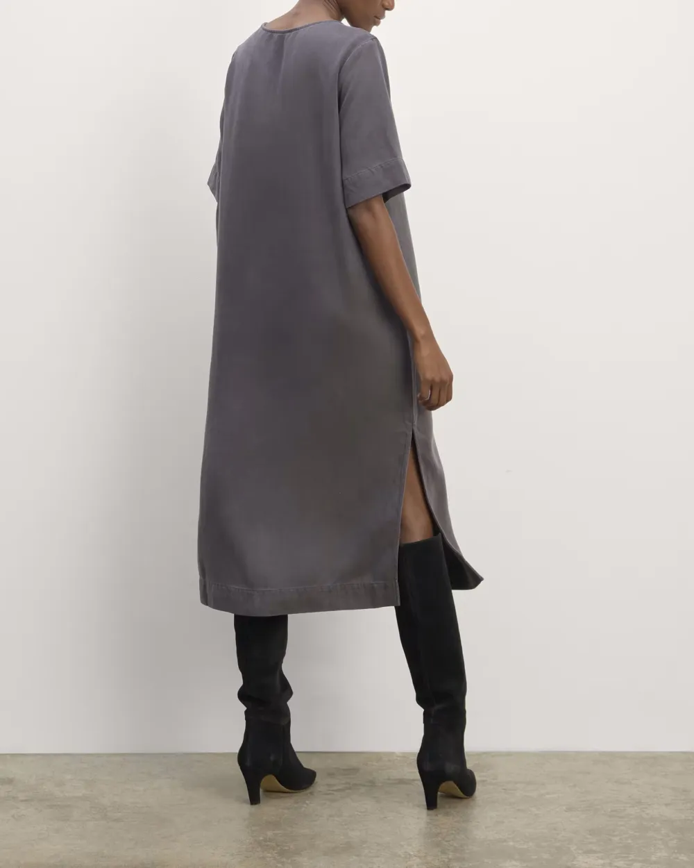 The Relaxed T-Shirt Dress in Buttersoft