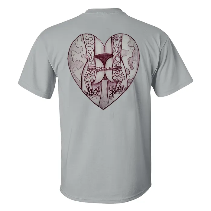 Handcuff You Printed Men's T-shirt