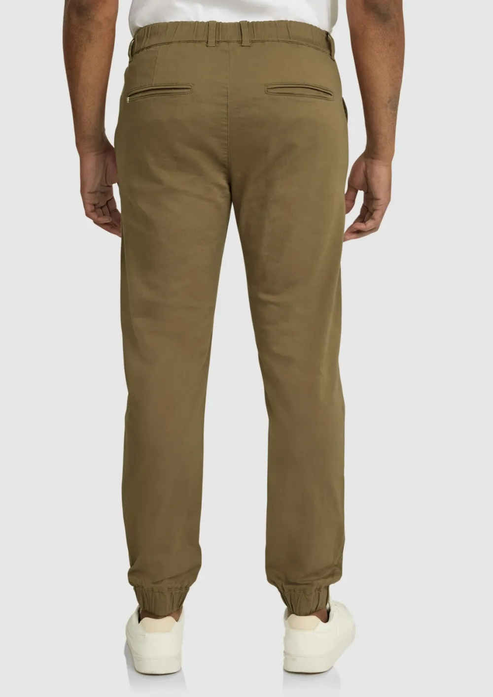 TAUPE COMFORT KNIT JOGGER PANT