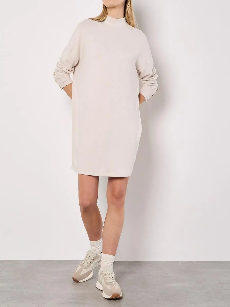 Soft Touch Cocoon Mini Dress