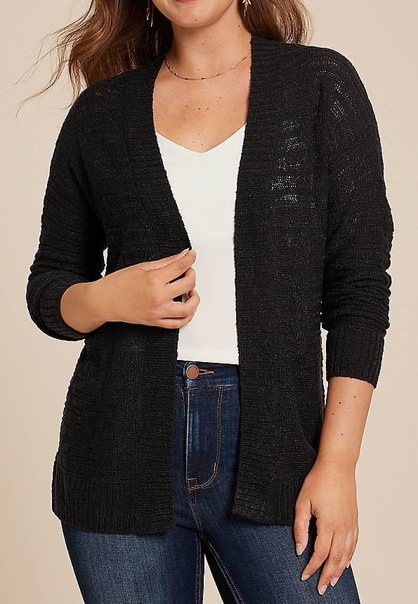 Open Front Cardigan