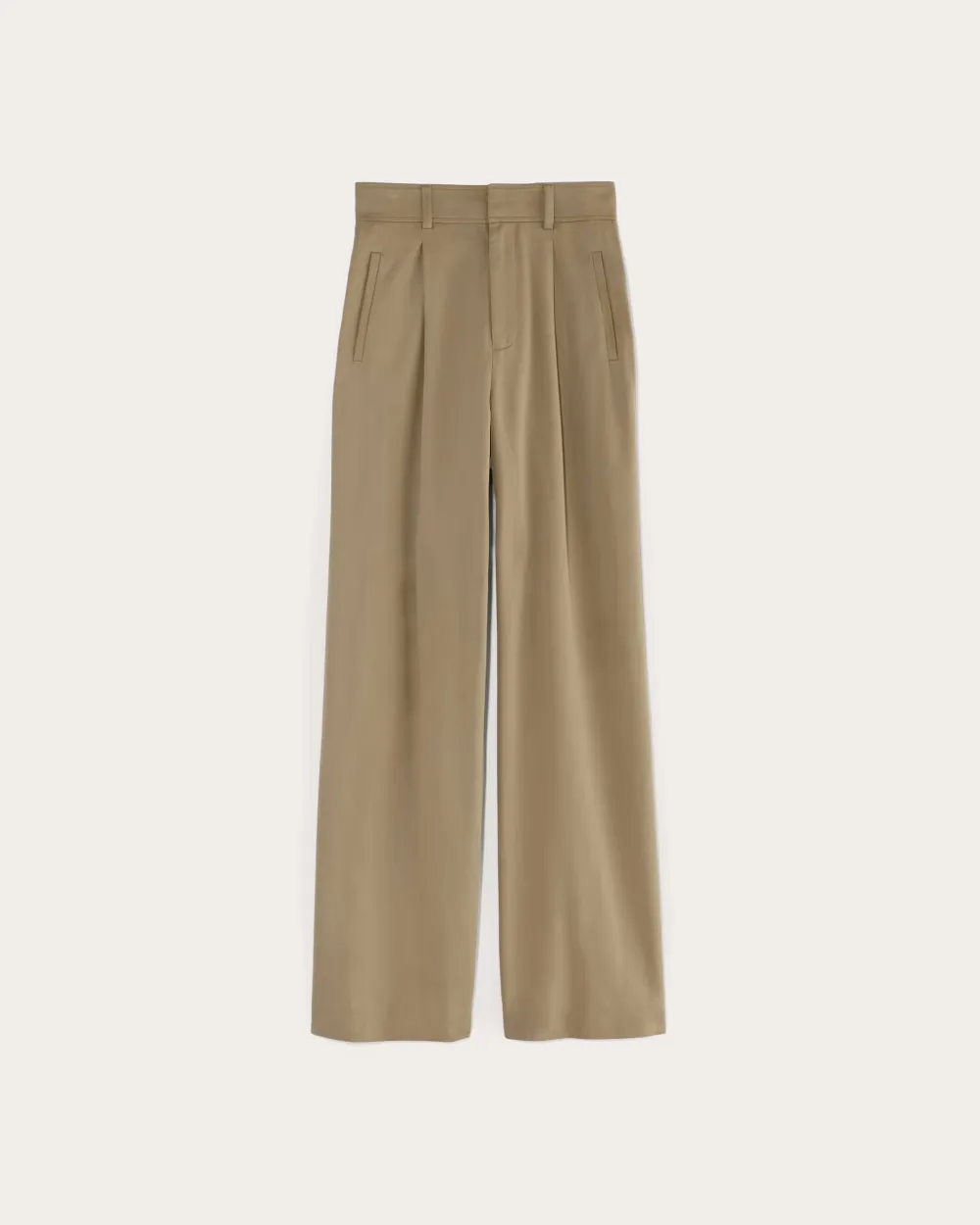 The Draper Pleated Pant in Buttersmooth