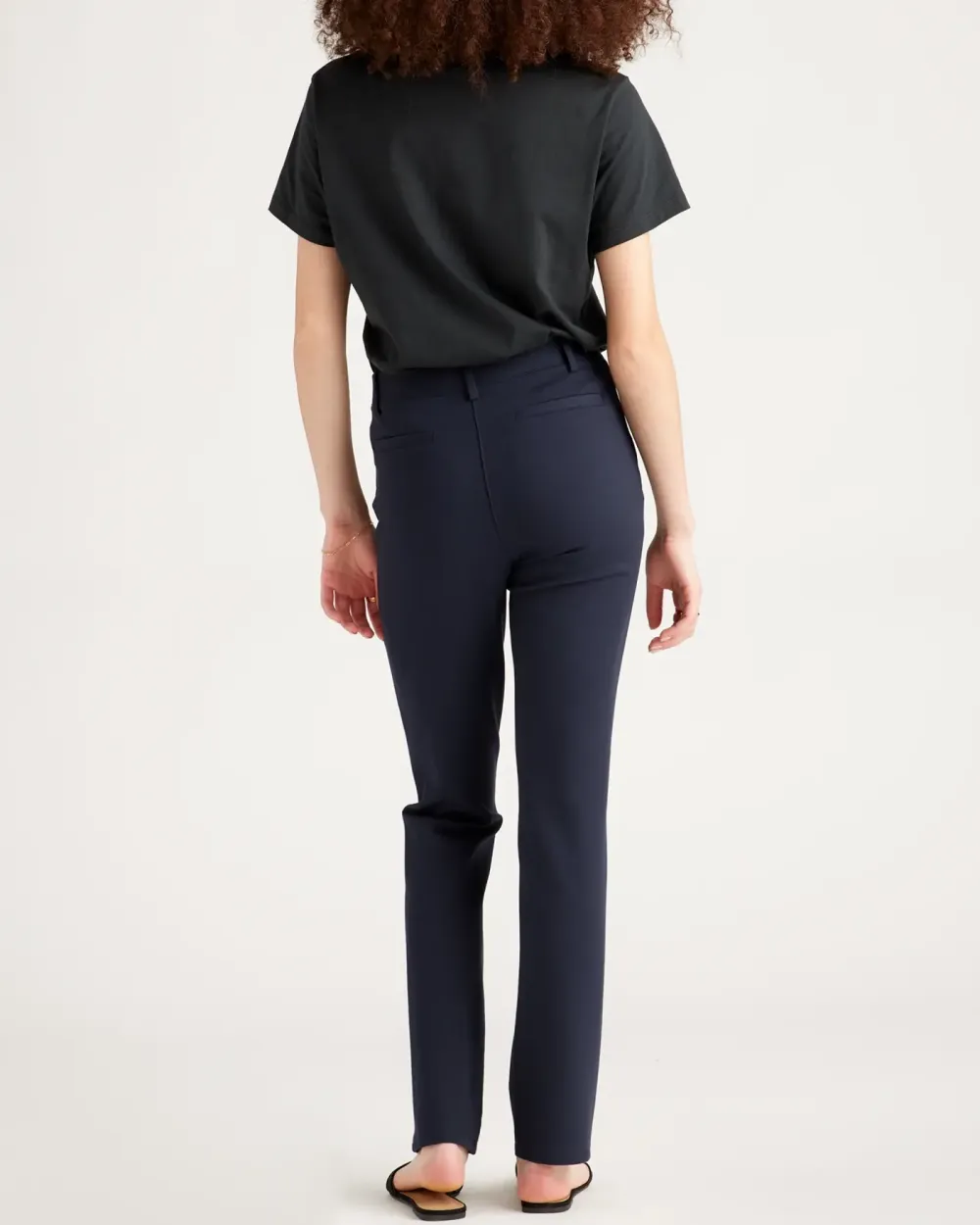 Daily Ultra-Stretch Ponte Straight Leg Pants