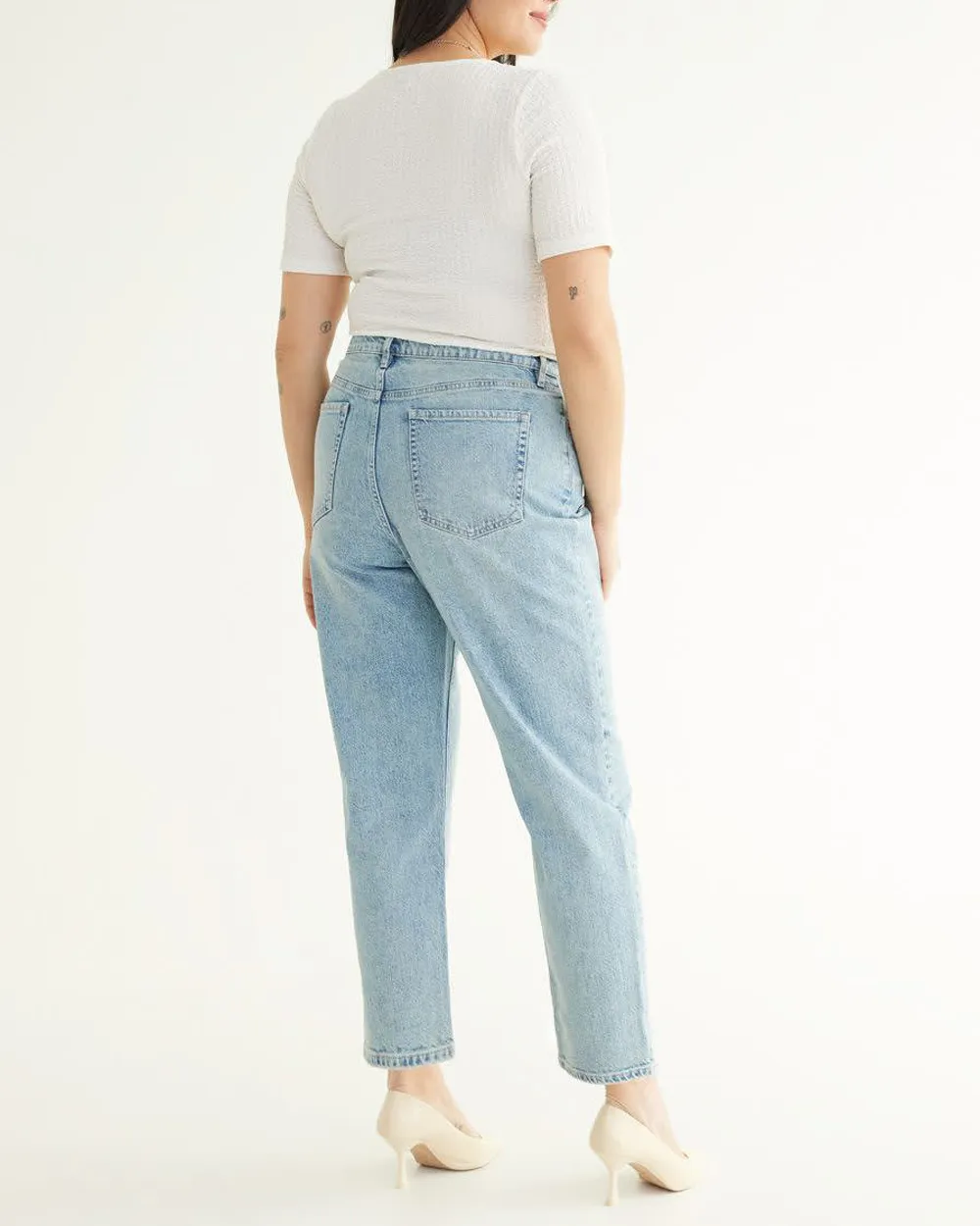 Tapered-Leg High-Rise Jean - The Mom Jeans