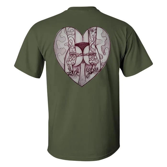 Handcuff You Printed Men's T-shirt