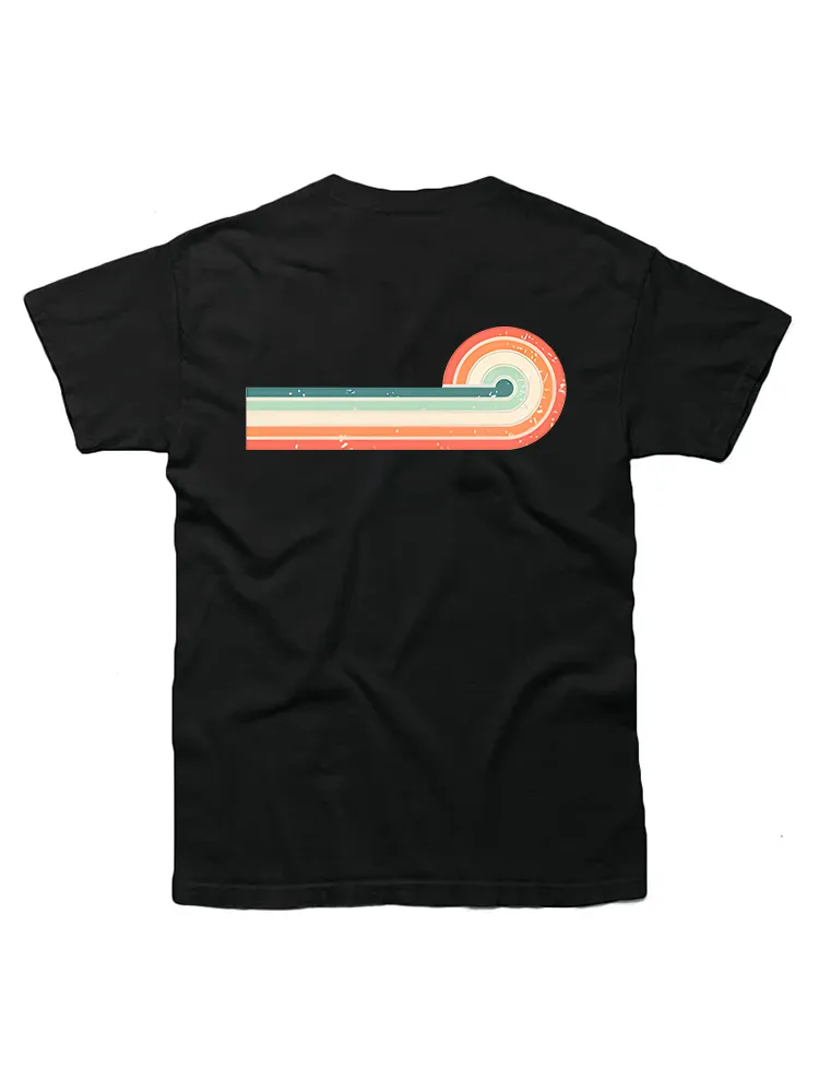 Surfer Gift Vintage Wave Retro Surfing Surf Beach T-Shirt