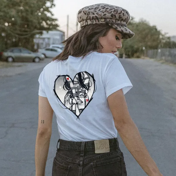 Bondage Games Printed Women's T-shirt