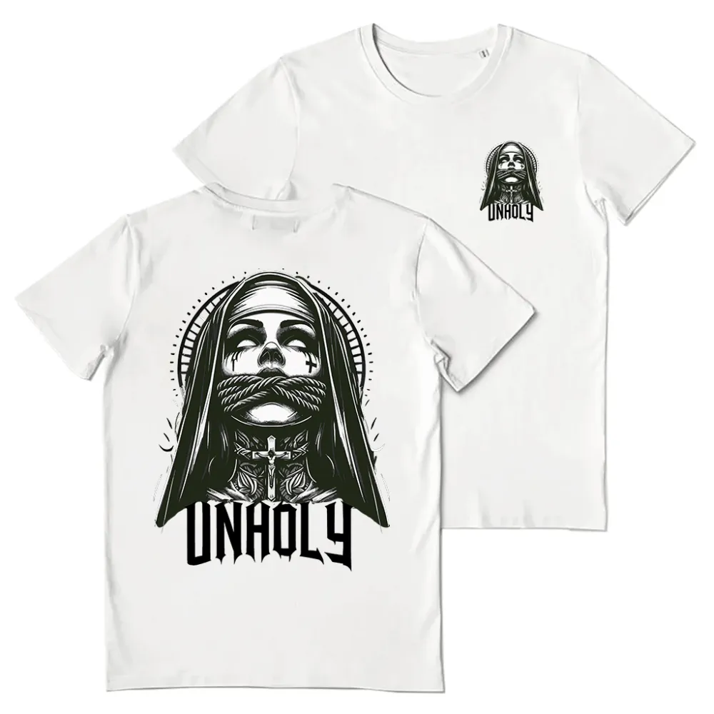 Unholy Nun Printed Men's T-shirt