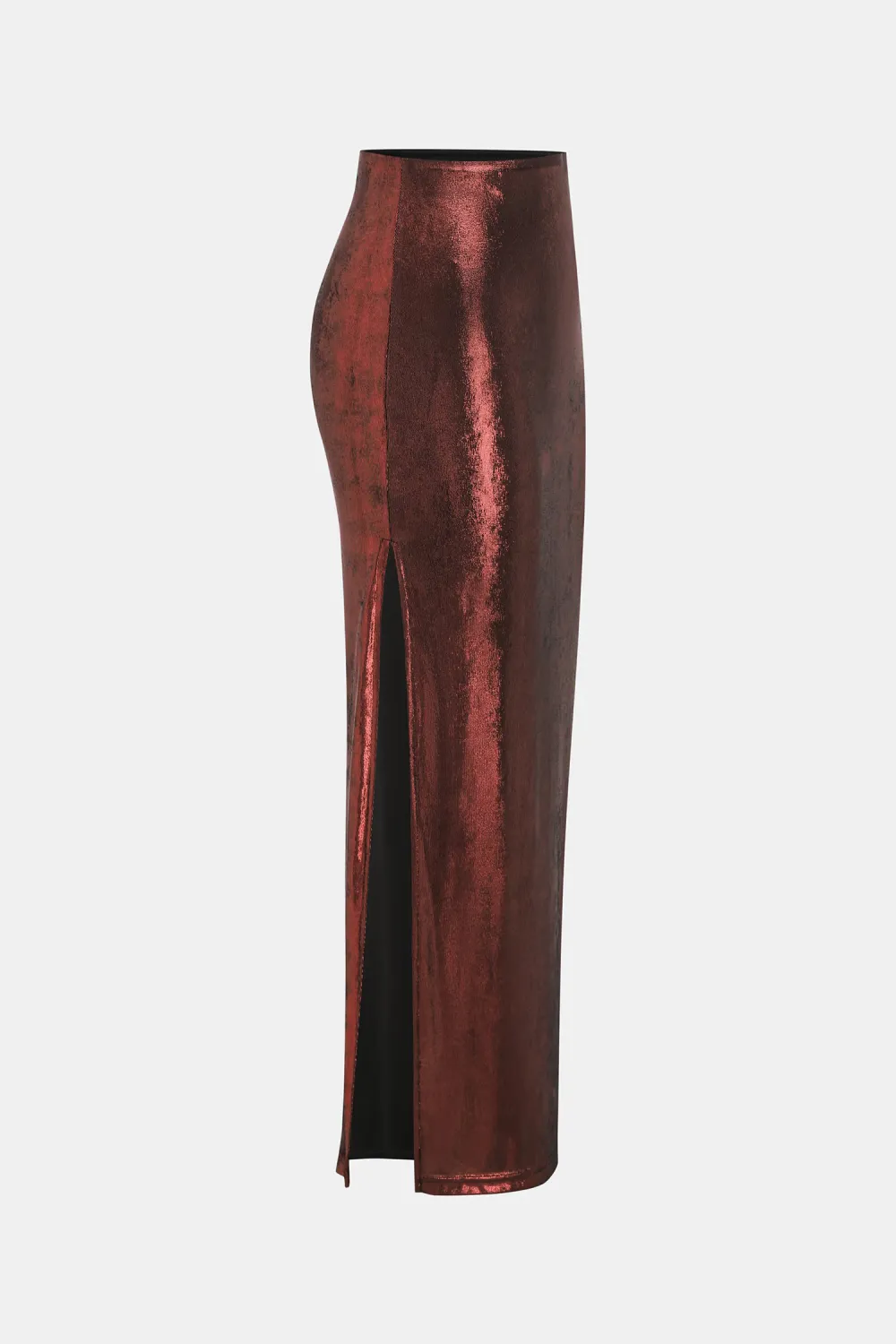 Red Wine Maxi Skirt