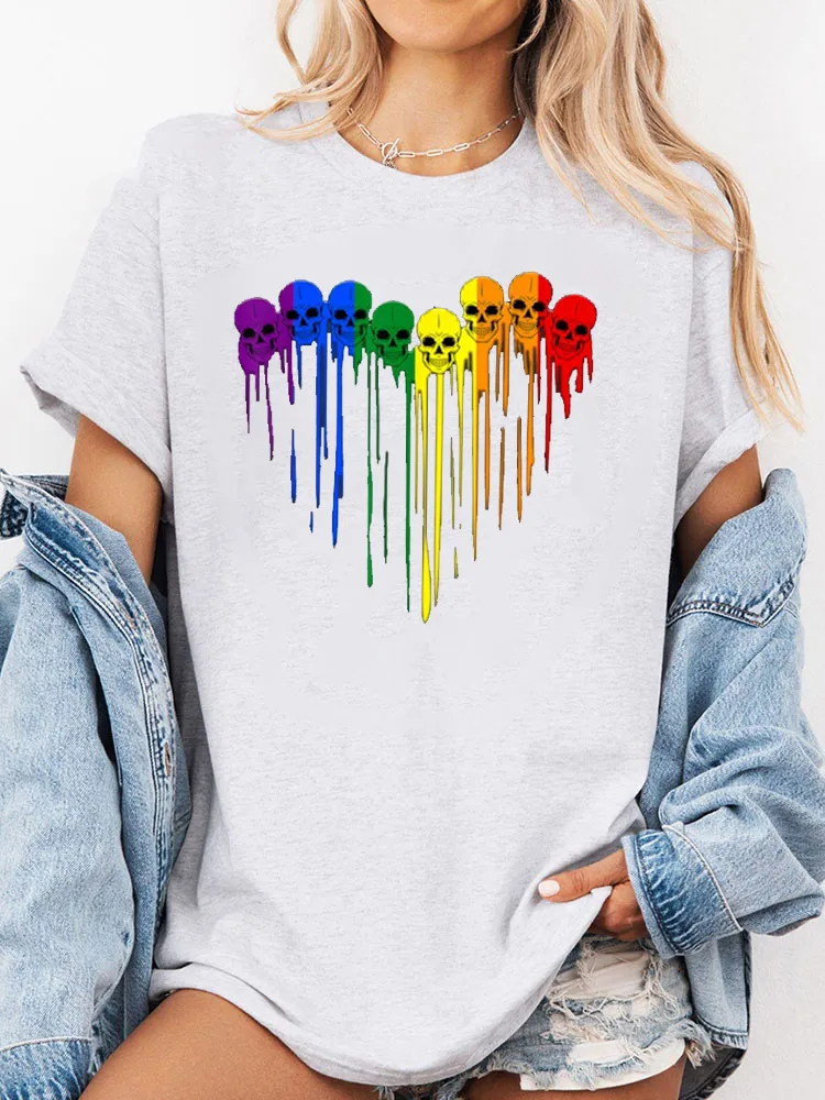 Rainbow Skull T-Shirt, Pride Rainbow Shirt, Equality Pride Shirt, LGBT Pride Shirt