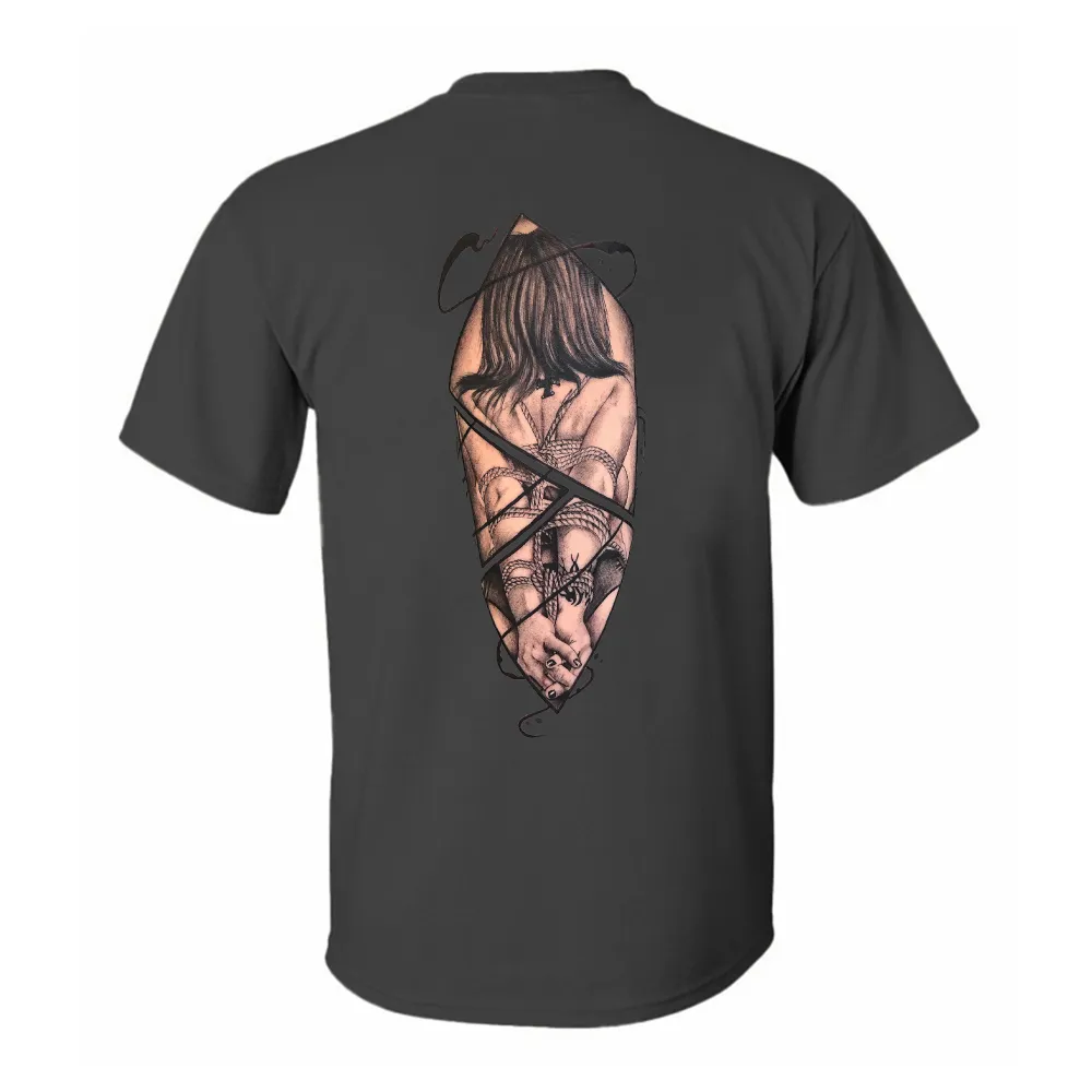 Bondage Game Printed Men's T-shirt