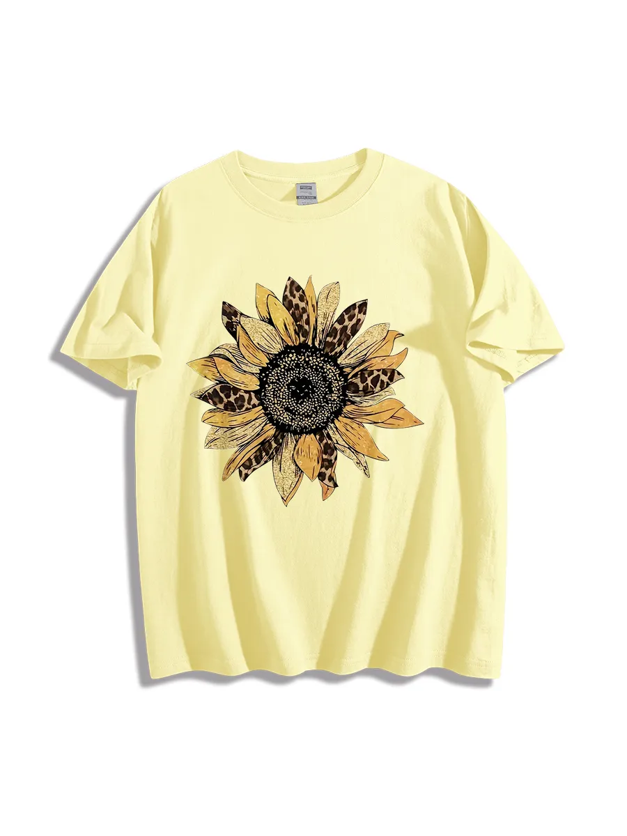 Sunflower Leopard T-Shirt
